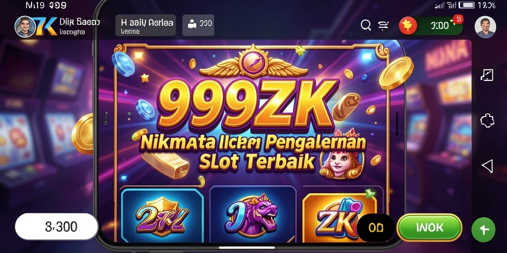 Screenshot dari gameplay <strong>999ZK</strong> yang menampilkan gulungan slot yang menarik.
