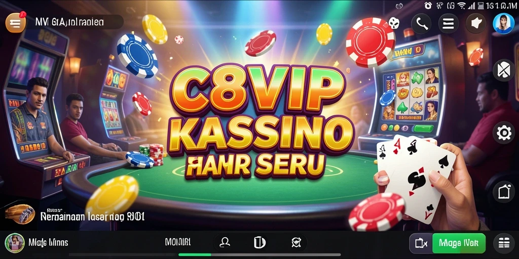 Gameplay C8VIP yang menegangkan dan grafis yang menawan.