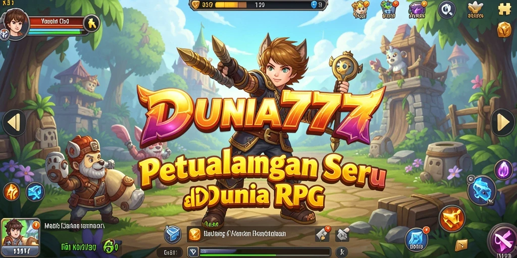 Tampilan gameplay DUNIA777 yang menantang dan seru.