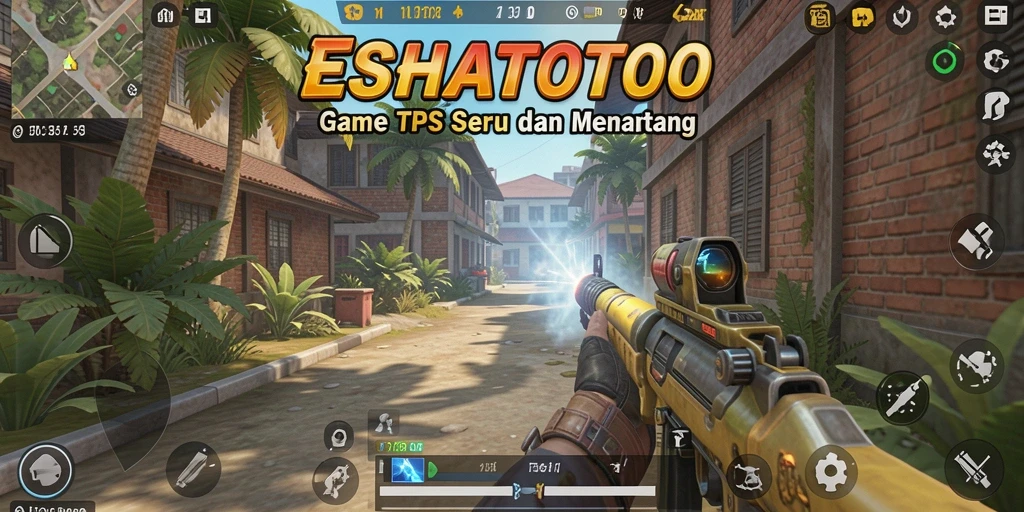 Tampilan menarik dari gameplay ESHATOTO dengan aksi seru.