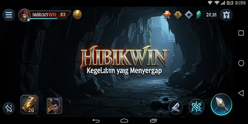 Screenshot HIBIKWIN menampilkan suasana mencekam dengan grafik detail.