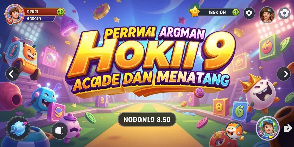 Screenshot gameplay HOKI9 menampilkan aksi seru dan karakter menarik.