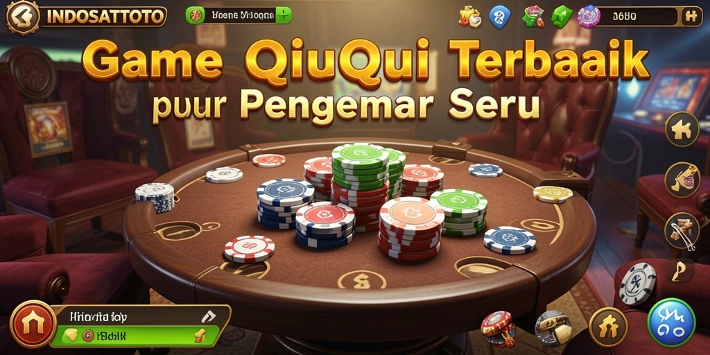 Tampilan gameplay seru dan mendebarkan QiuQiu di INDOSATTOTO.