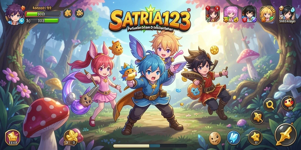 Tampilan gameplay SATRIA123 yang memikat di dunia Anime.